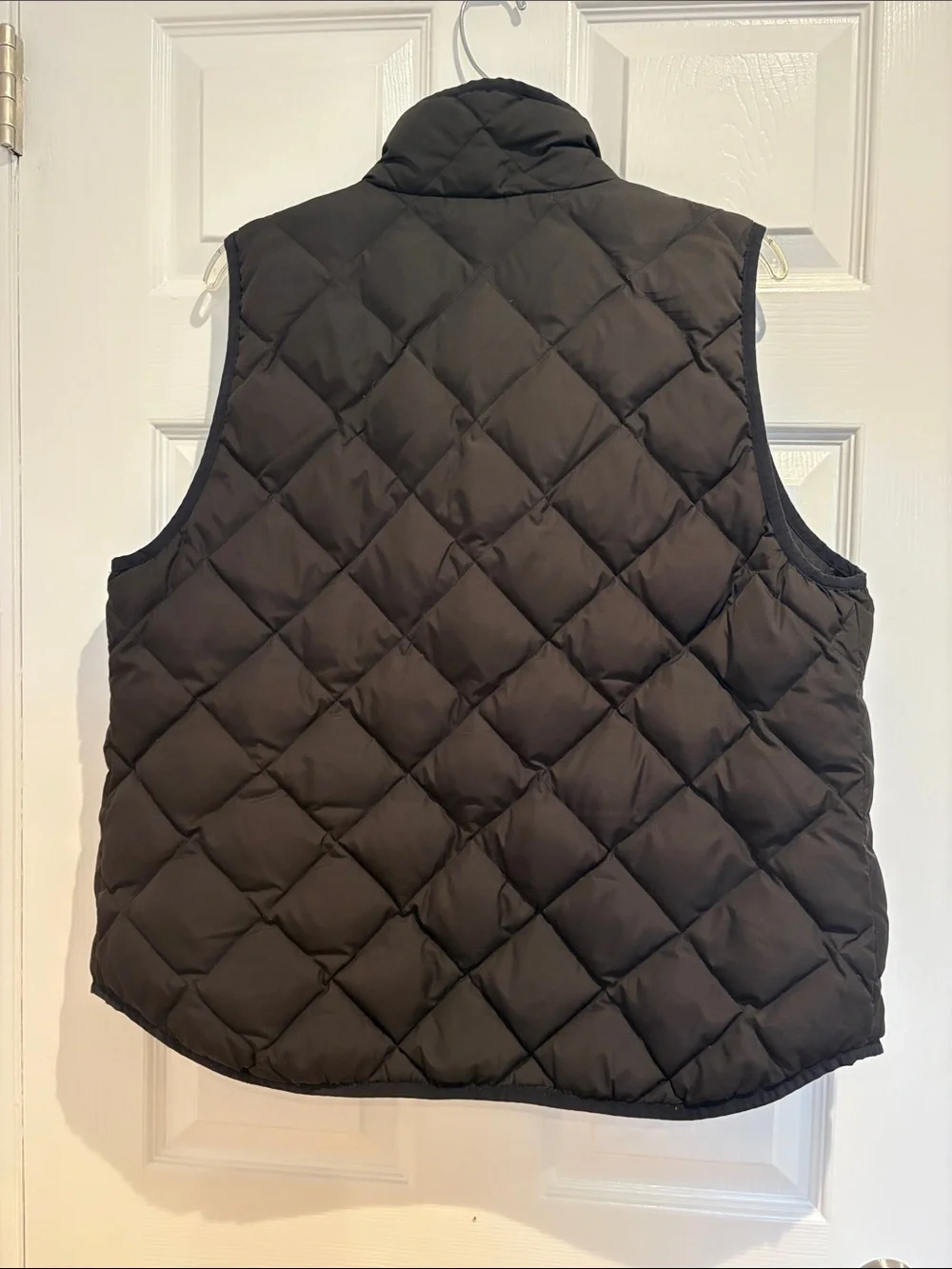 J. Crew Quilted Puffer Vest in Black
